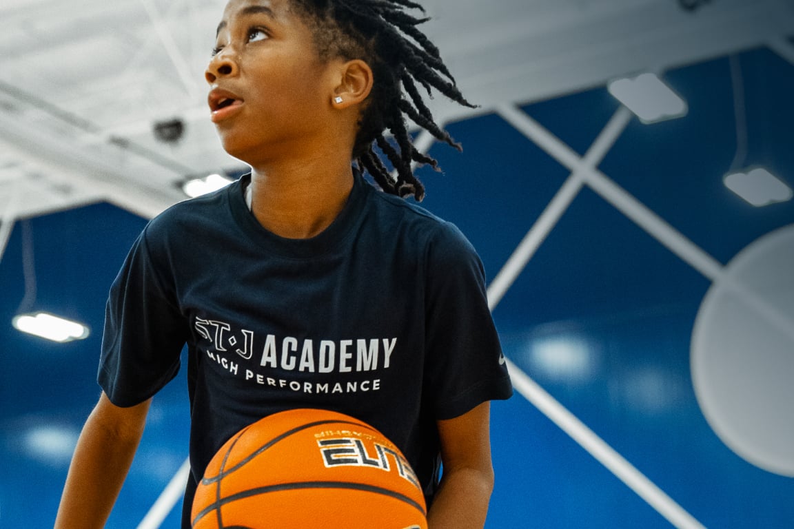 STJ Academy youth basketball player STJ Academy youth basketball player